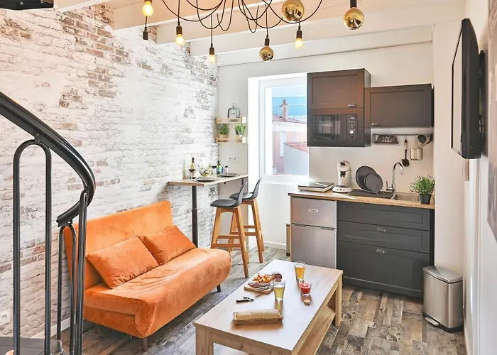 Le Sunny Duplex Hypercentre La A 2 Pas ! 公寓 莱萨布勒-多洛讷